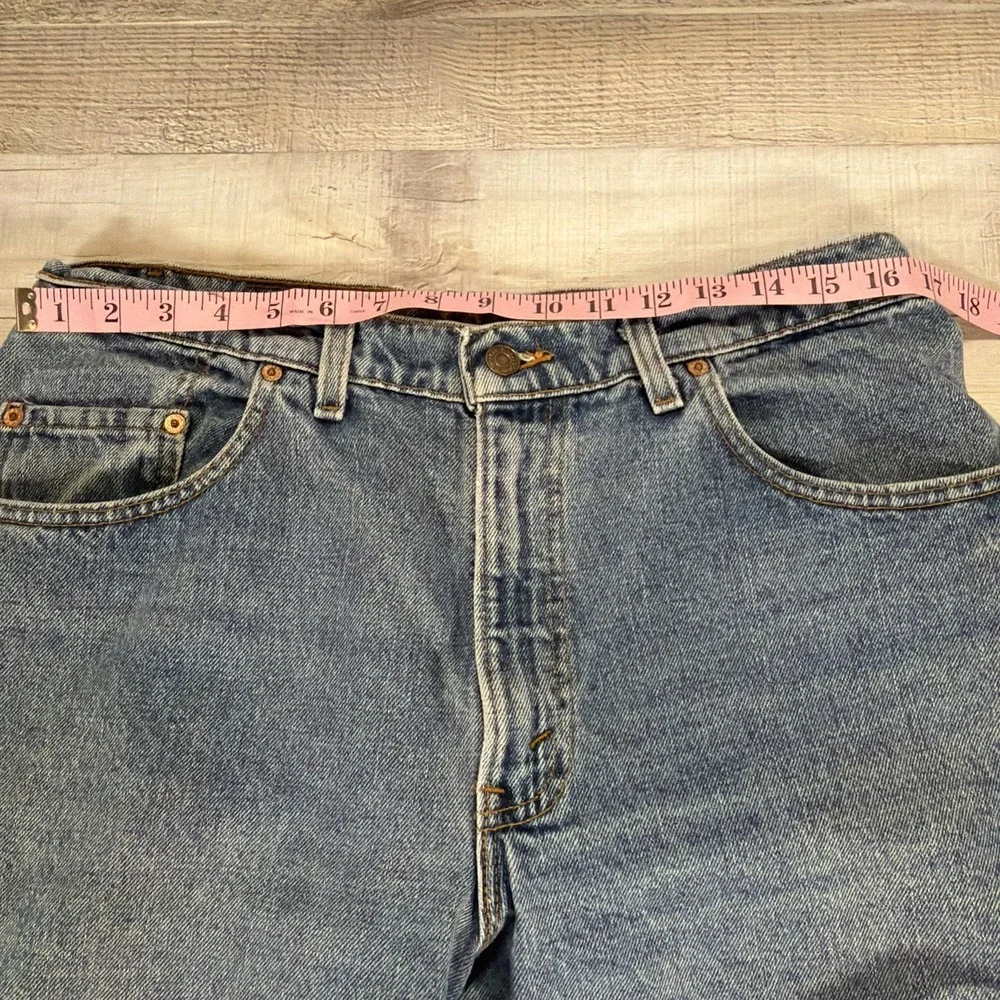 Vintage 90s Levi's 560 Jeans 34x36 Made USA Loose Tapered Red Tab Denim
